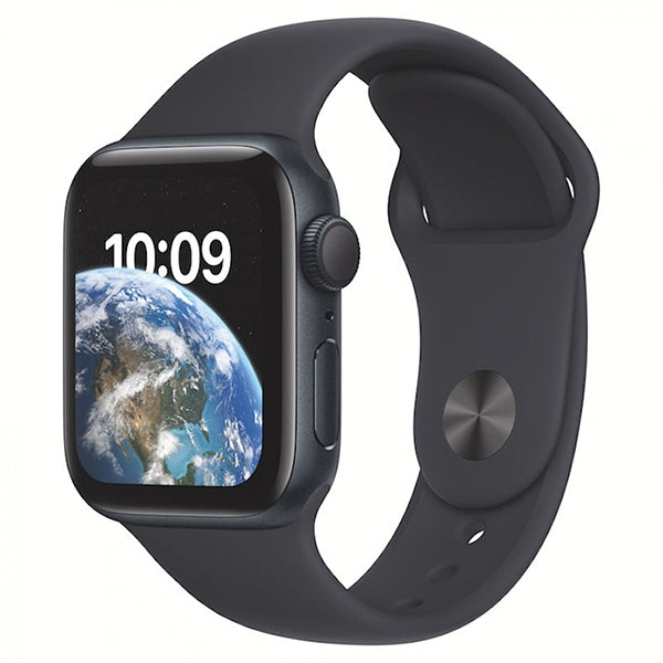 APPLE WATCH SE GPS 44MM MIDNIGHT ALUMINUM CASE WITH MIDNIGHT SPORT BAND REGULAR
