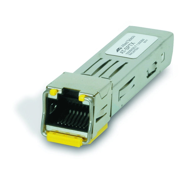 MÓDULO ENCHUFABLE ALLIED TELESIS SFP 10/100/1000TX 100M CONEXIÓN RJ45. (0 A 70°C)