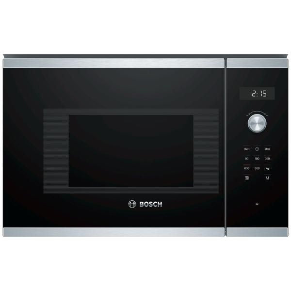 MICROONDAS BOSCH 20L 800W FIJACION ACERO INOXIDABLE