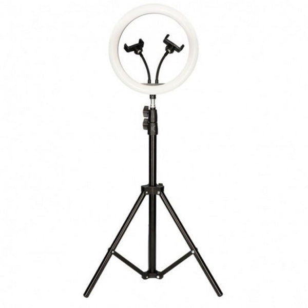 KSIX STUDIO LIVE REMOTE CONTROL RING LED LIGHT W/ 1.60CM TRIPOD AND SUP SMARTPHONE