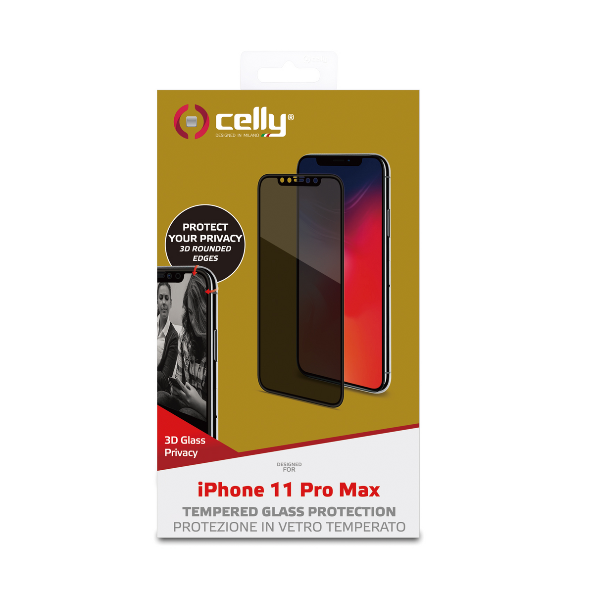 CELLY PROT PANTALLA IPHONE11 PRO MA