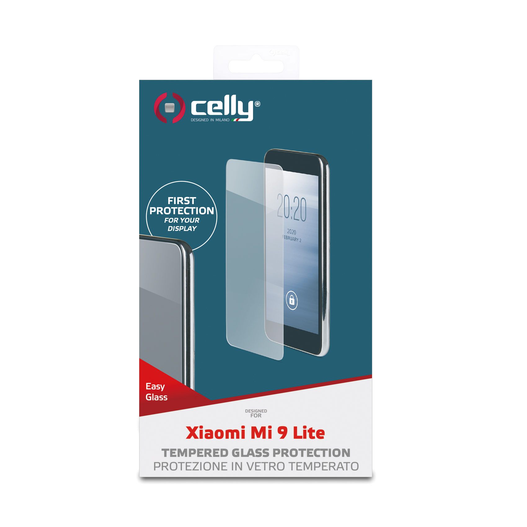 CELLY CRYSTAL PROTECTOR XIAOMI MI9