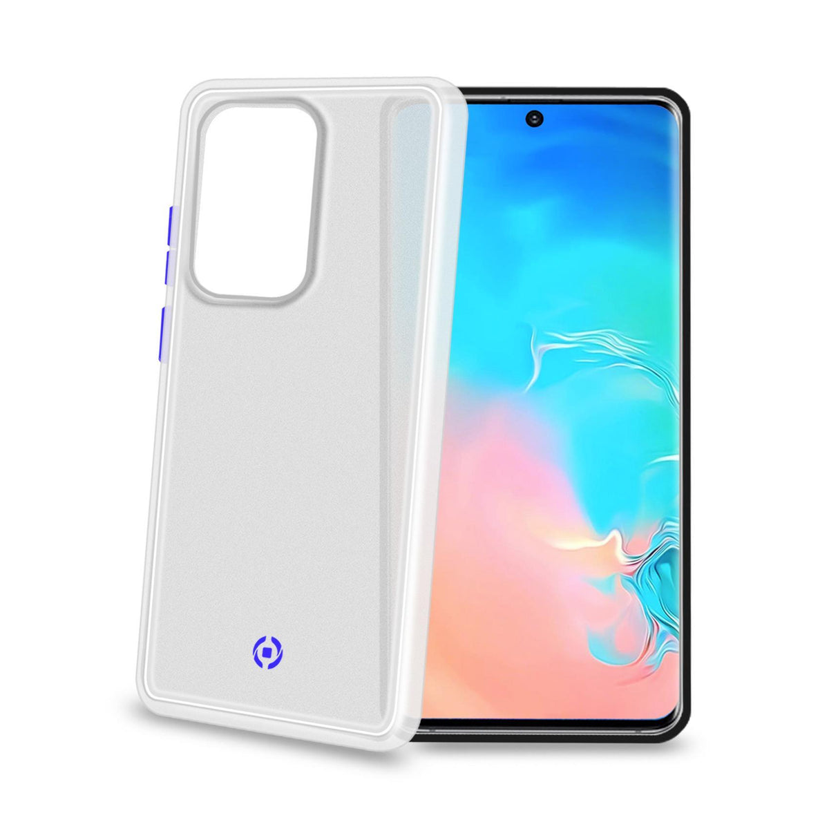 CELLY COVER GLACIER S20 ULTRA WHITE