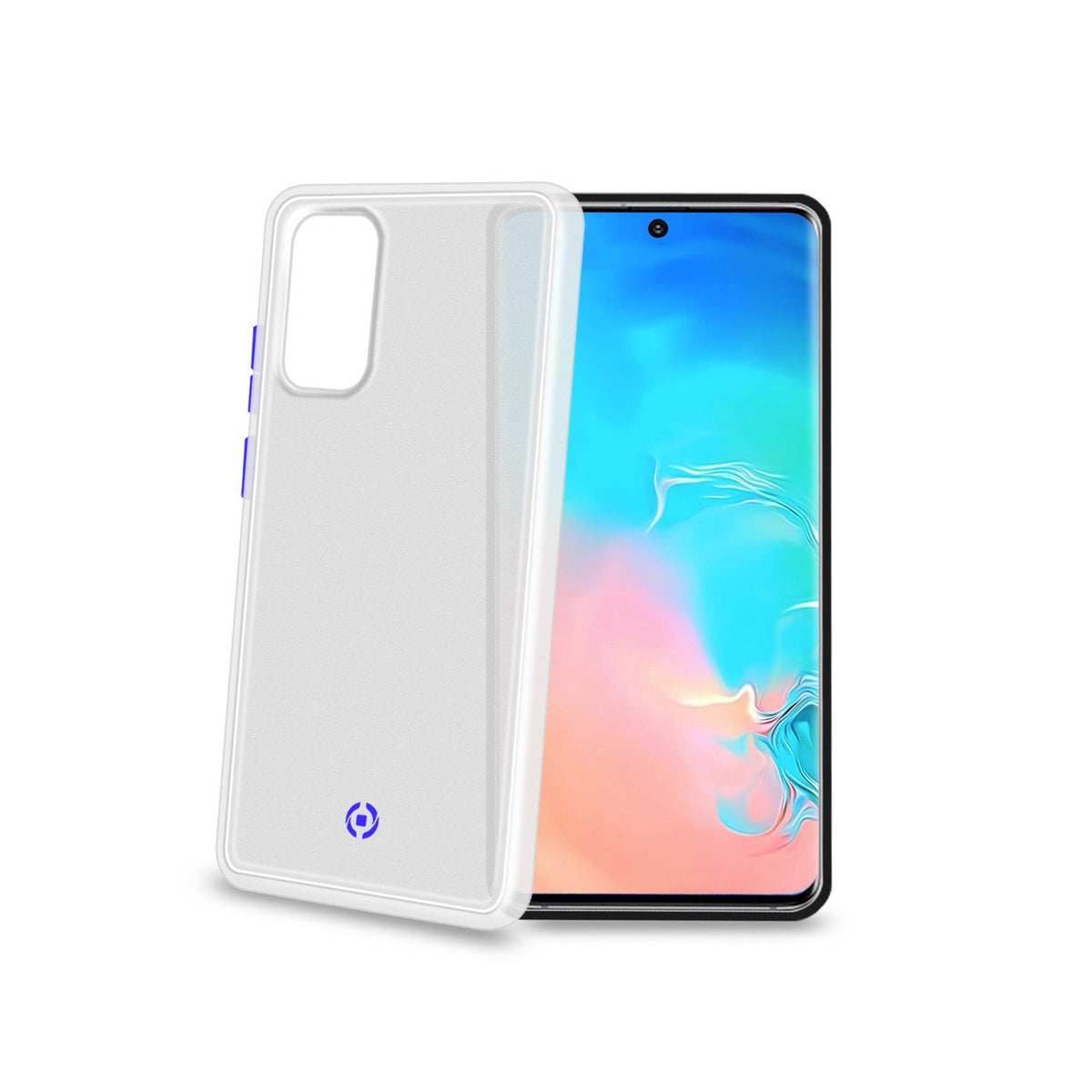 CELLY COVER GLACIER S20 WHITE