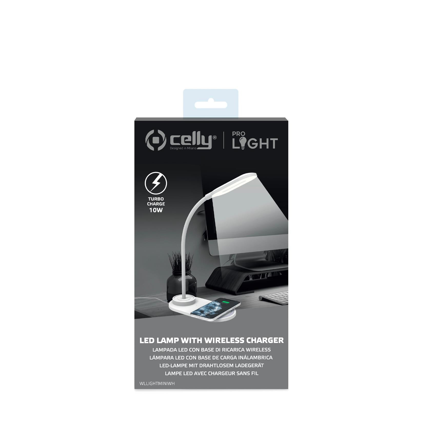 CELLY LAMPARA LED CON BASE CARGA IN