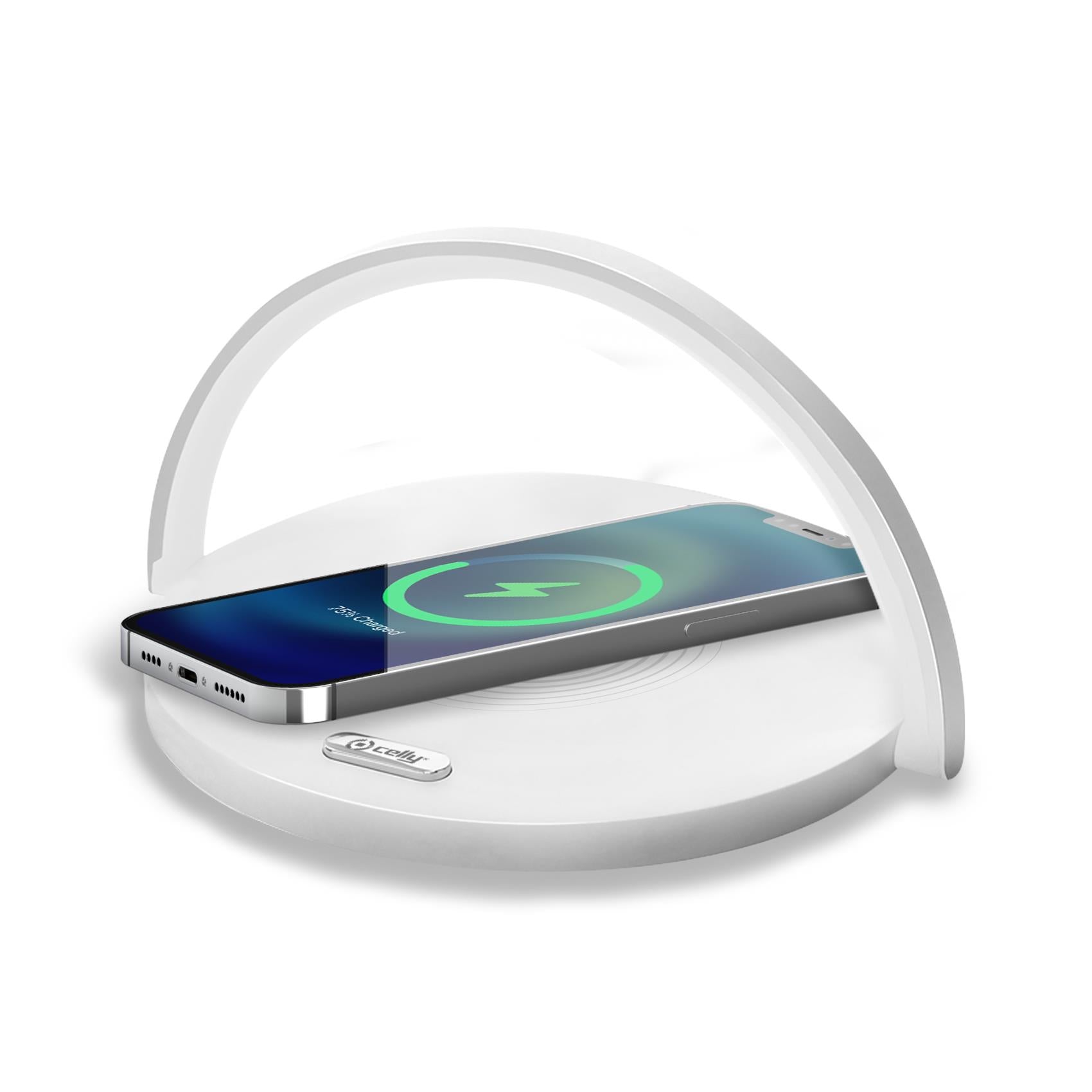 LAMPARA CARGADOR INALAMBRICO CIRCLE WH