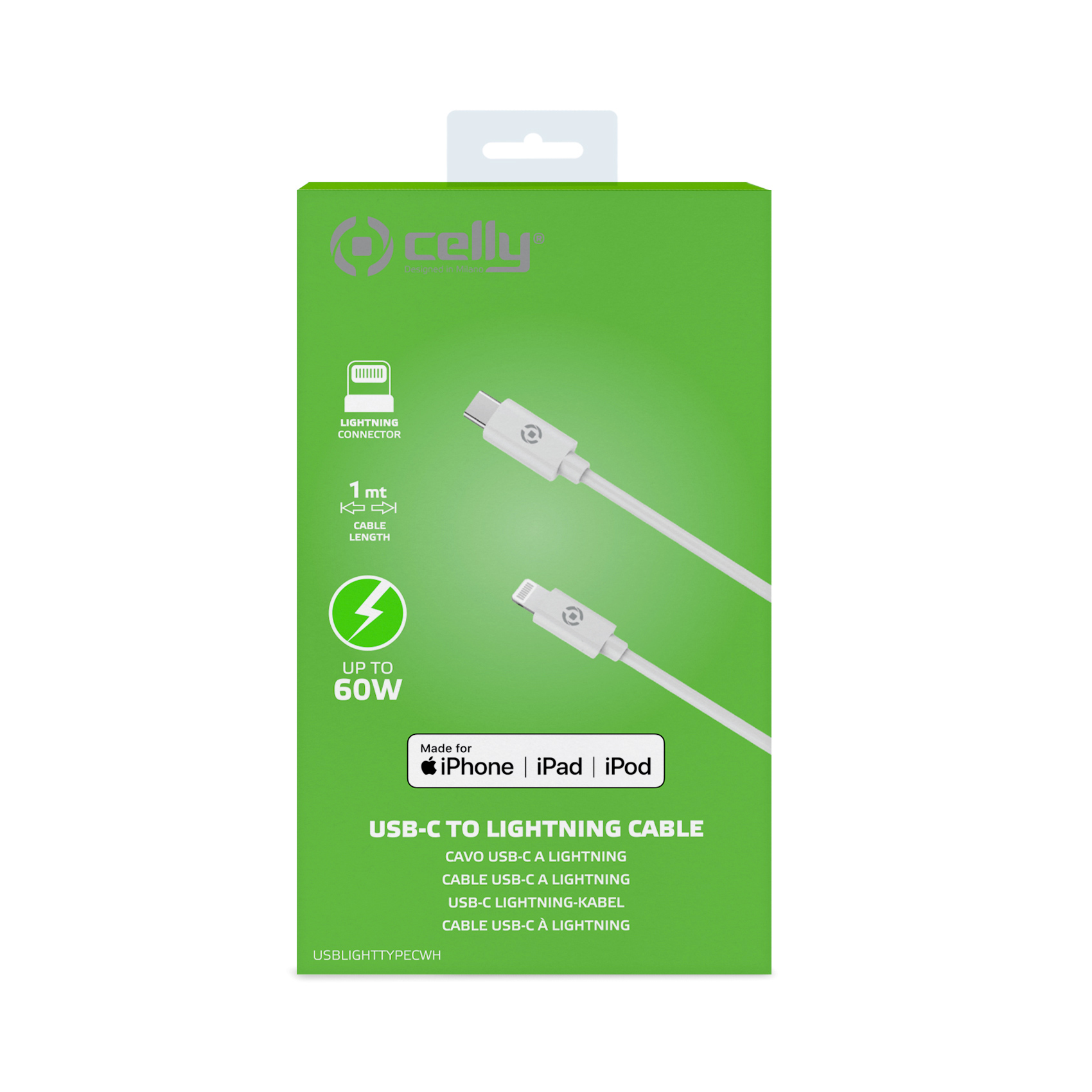 CABLE TIPO CA RAYO 1M B
