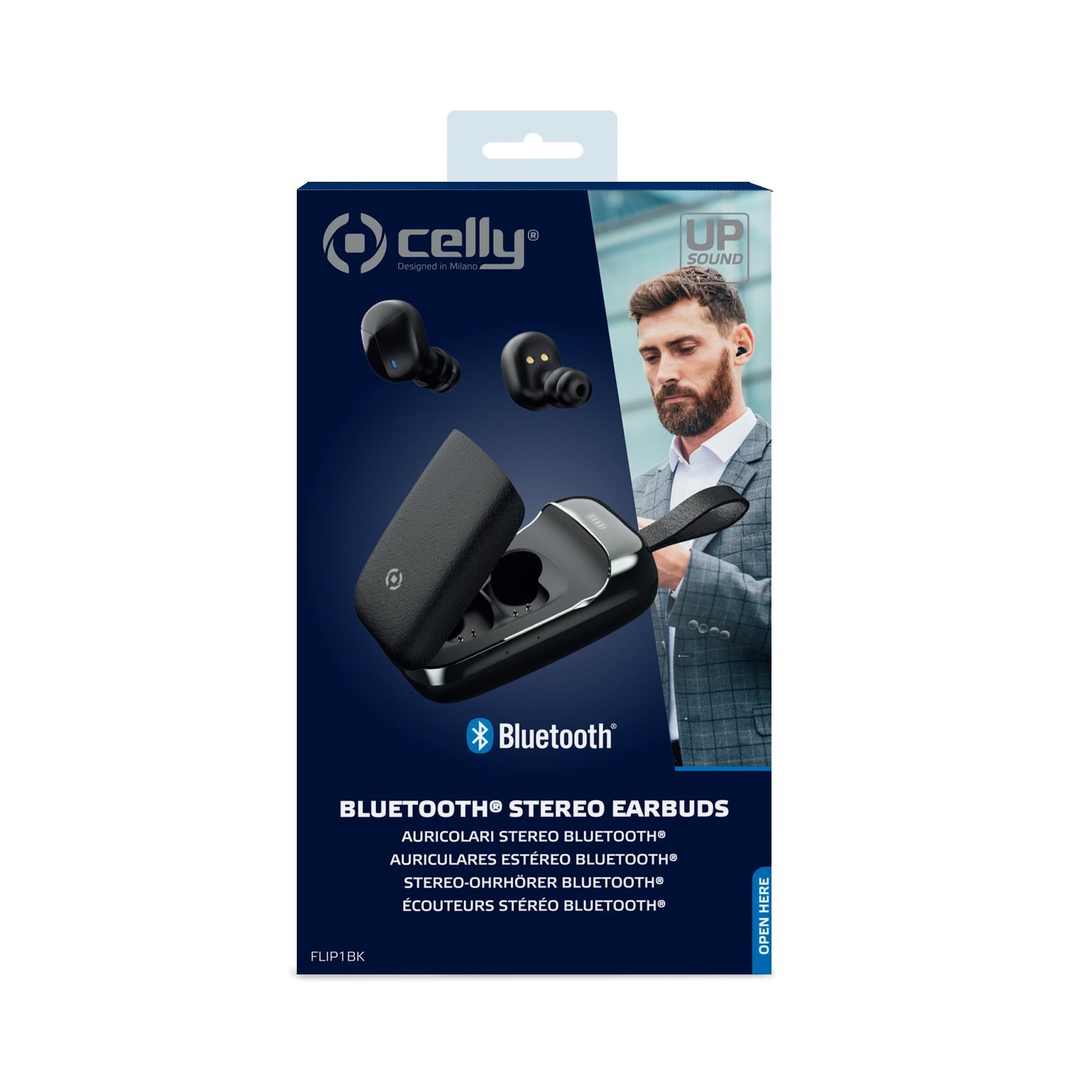 FLIP1 BLUETOOTH EARPHONE BLACK