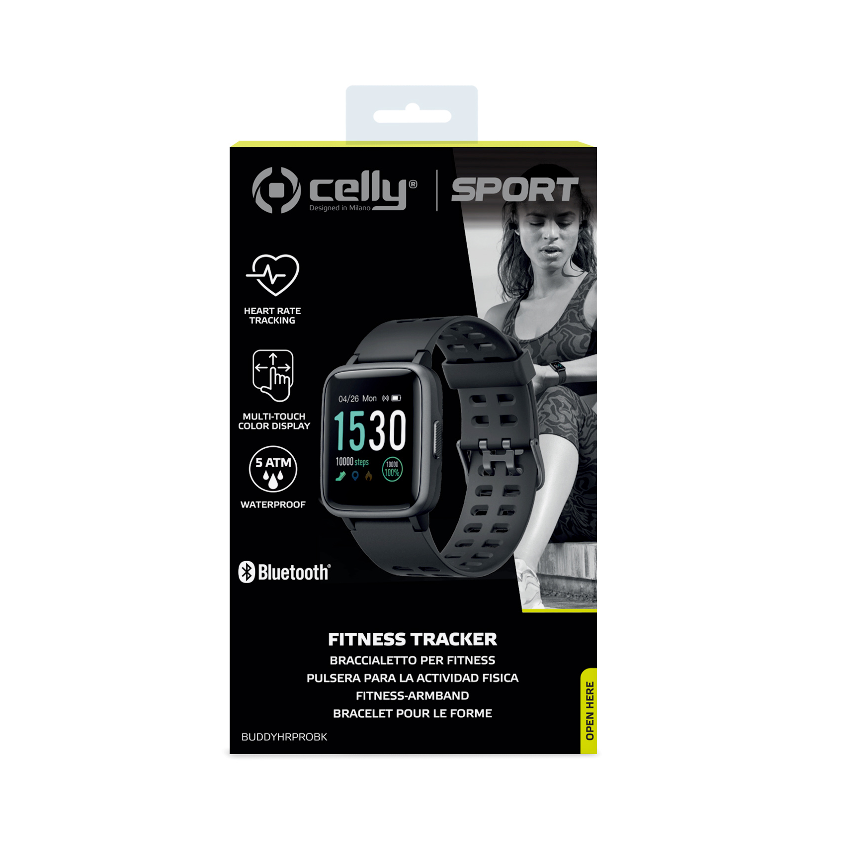 CELLY SMARTWATCH PRO FITNESS TRACKE