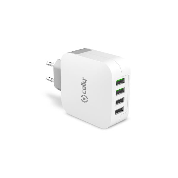 CARGADOR DE LLENADO TURBO 4USB 4.8A