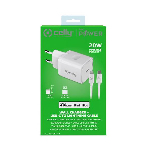 CARREGADOR 20W USBC USBC-LIGHT