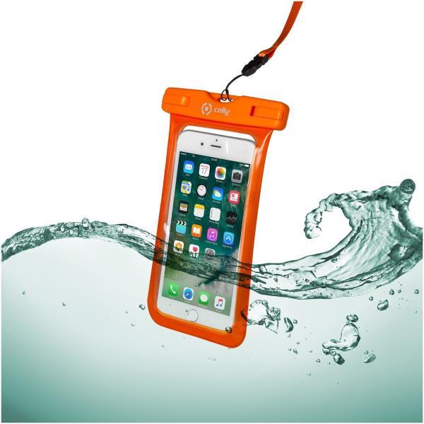 FUNDA ANTISALPICADURAS NARANJA