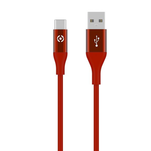 CABLE USB USB-C COLOR RD