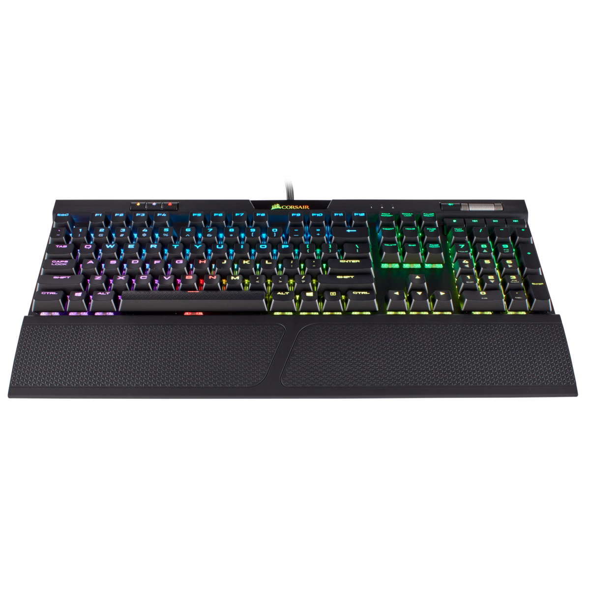 Teclado Corsair K70 RGB MK2 RGB LED Cherry MX Red PT (CH-9109010-EN)