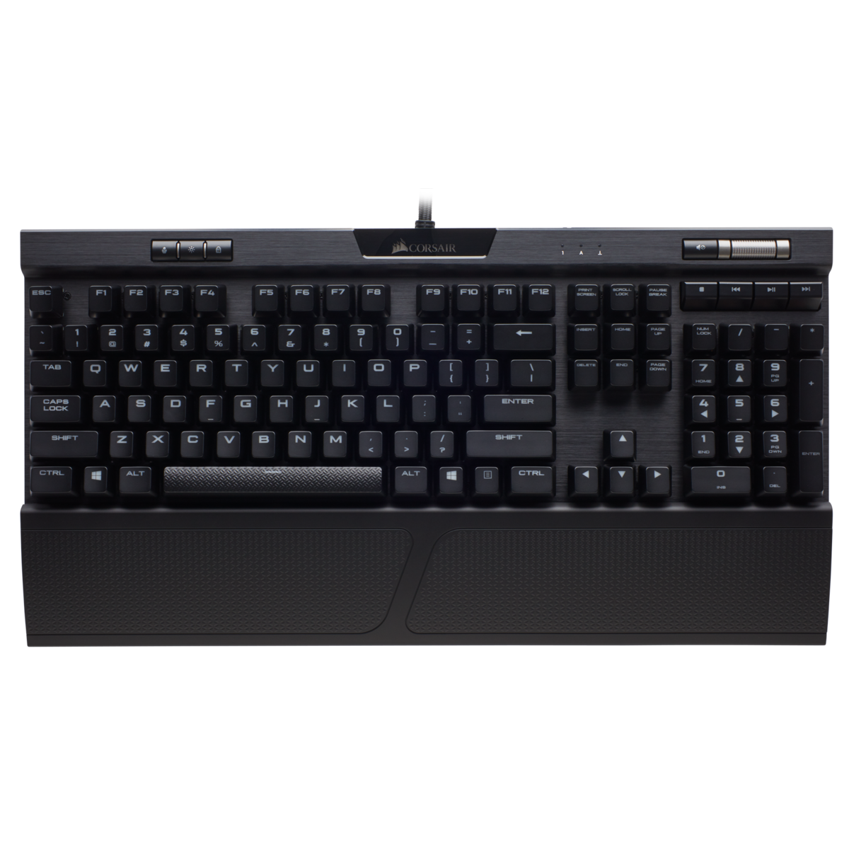 Teclado Corsair K70 RGB MK2 RGB LED Cherry MX Red PT (CH-9109010-EN)
