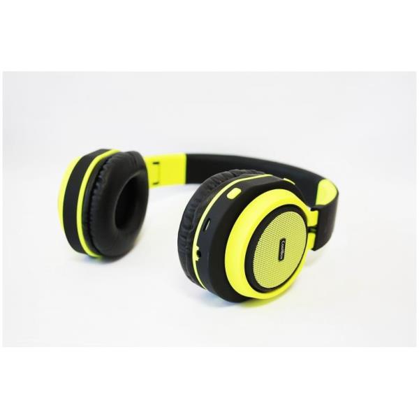 BT COOLHEAD YELLOW HEADPHONES