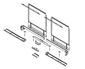 Cisco - Wall Mount Kit - for TelePresence MX700 (CTS-MX700-D-WMK=)
