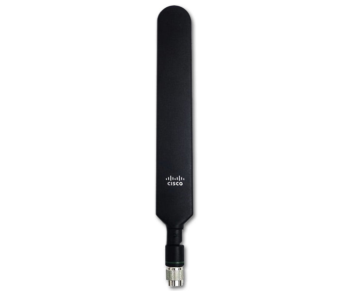 Cisco - Antenna - bipolar - cellular - 2 dBi (for 698 - 960 MHz), 2.8 dBi (for 1447 - 1511 MHz), 3.7 dBi (for 1710 - 2690 MHz) - omni-directional (LTE-ANTM- SMA-D=)