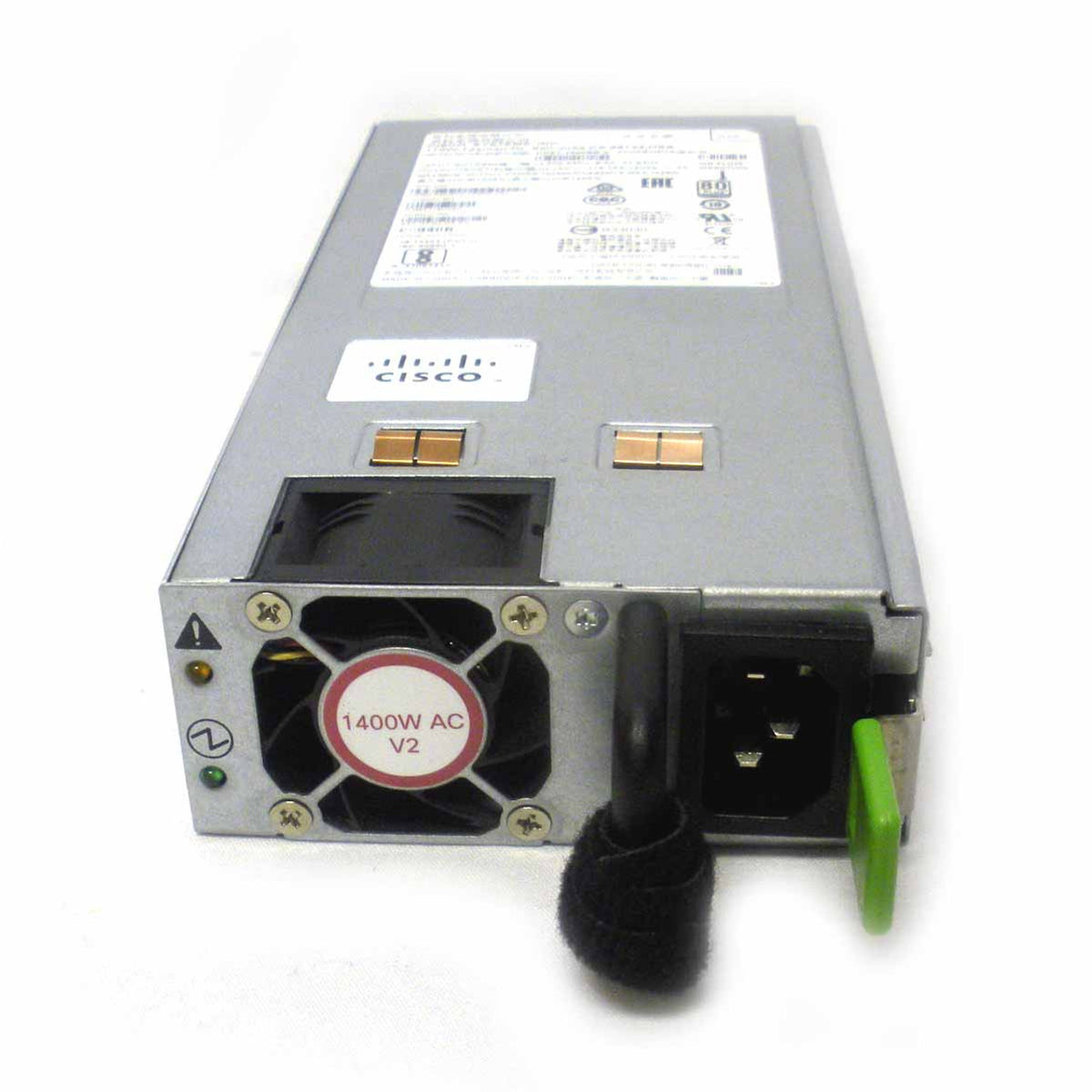 Cisco - V2 - power supply - hot plug/redundant (plug-in module) - AC 200-240 V - 1400 Watt - for UCS M4308 Chassis (UCSC-PSU2V2-1400W=)