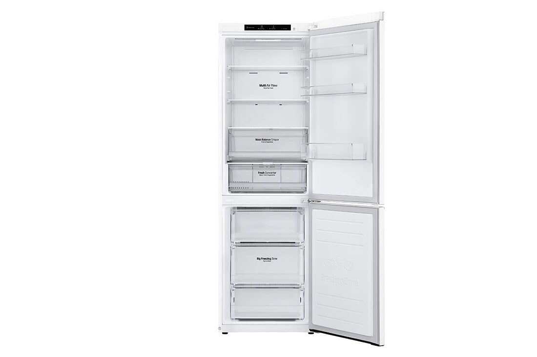 LG COMBINED REFRIGERATOR 341 LITERS GBB61SWGCN