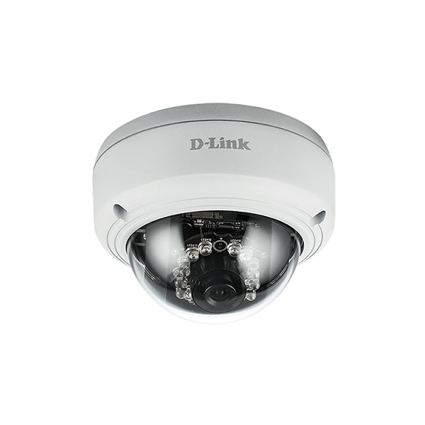 D-LINK CÁMARA IP FHD EXTERIOR POE DOMO POE IR 30MT IP66&IK10