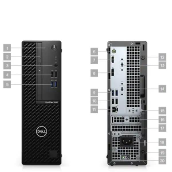 OPT3080SFF I3-10105 8/256 W10P