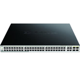 D-LINK 52-PORT GIGABIT POE+ SMART SWITCH (48P POE) INCL 4-PORT SFP COMBO (370W)