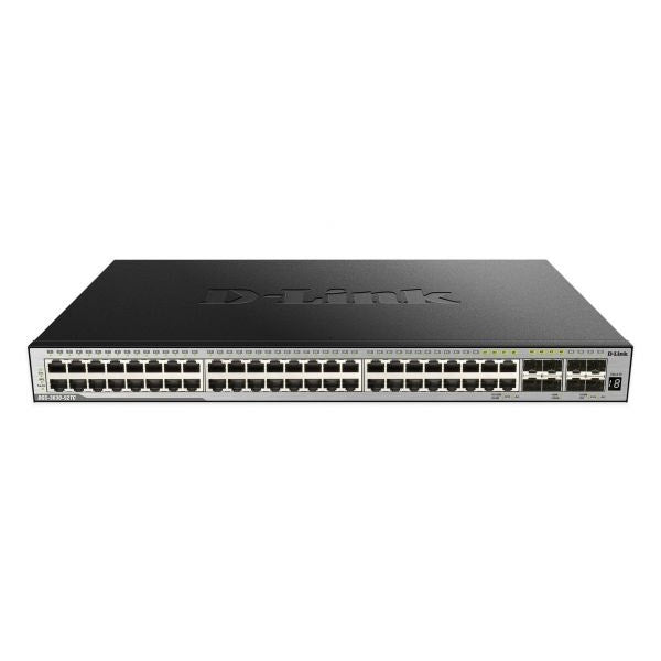 D-LINK SWITCH L3 MANAGED STACKABLE 48xGE POE+ COMBO 4x1000+4x10GSFP+ST IMG(370W)