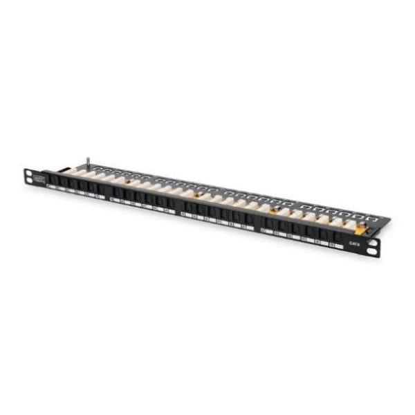 PPANEL 0 5U WITH 24 RJ45 UTP CAT 6