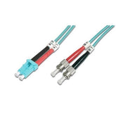FO PCORD LC TO ST DUPL OM3 1M
