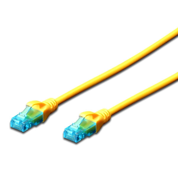 ARNES DIGITUS CAT5E UTP CCA PVC 1MT AMARILLO