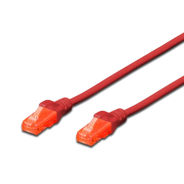 DIGITUS HARNESS CAT6 UTP LSZH 5MT RED