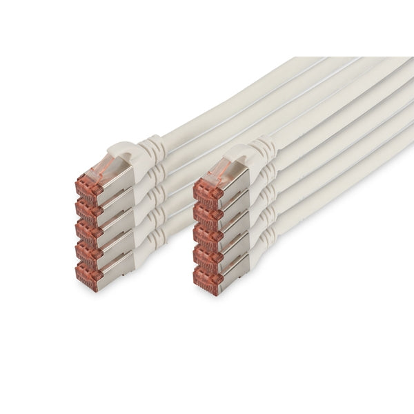 ARNES DIGITUS CAT 6 S-FTP LSZH 1MT PACK 10 BLANCO