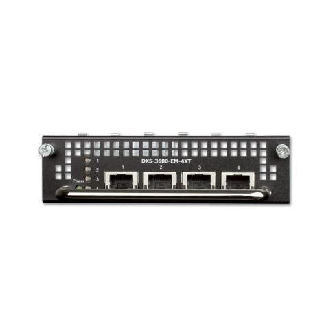 D-Link - Módulo de expansión - 10 Gb Ethernet x 4 - para D-Link Data Center 10 GbE Top-of-Rack Switch DXS-3600, DXS 3600-16S, 3600-32S