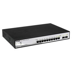 D-LINK SMART SWITCH 10x1000 + 2xCOMBO SFP(FANLESS)