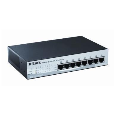 D-LINK SWITCH 8x100 MAX POE 7.5 RACK