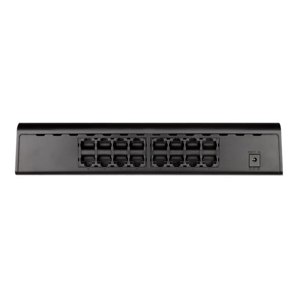 INTERRUPTOR D-LINK 16x10/100/1000 (DÚPLEX MEDIO/COMPLETO, MDI/MDIZ AUTOMÁTICO)