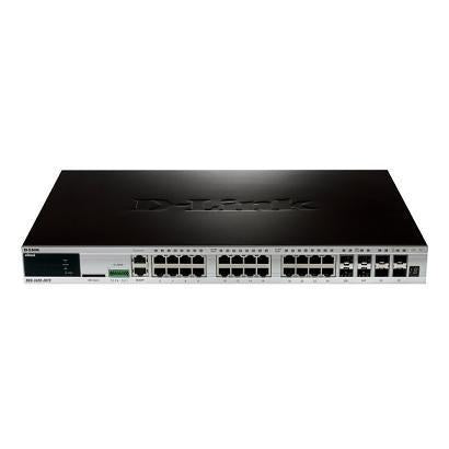 SWITCH 24P. SFP L2 4COMBO STACK