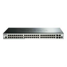 INTERRUPTOR D-LINK INTELIGENTE 48x10/100/1000 POE + 4SFP+ 10G (PRESUPUESTO DE ENERGÍA 370W)