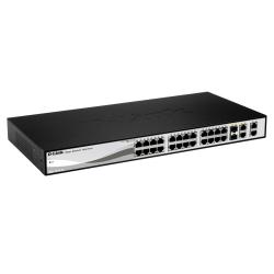 INTERRUPTOR D-LINK 24x100 POE +2x1000 +2xSFP