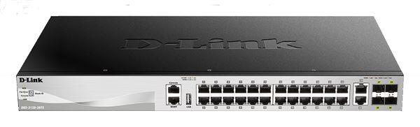 24 GIGA BASE-T STACK MGD L3 SWITCH