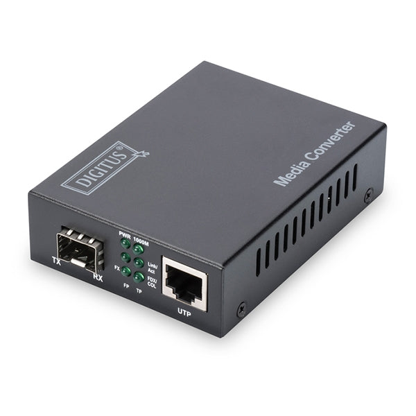 CONVERTIDOR DE MEDIOS DIGITUS SFP GBIC/RJ45 (10/100/1000)