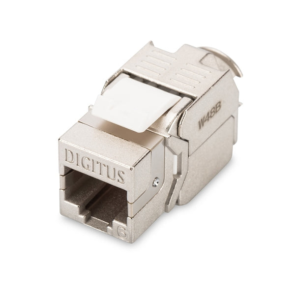 CONECTOR DIGITUS KEYSTONE BLINDADO CAT6 TOOL FREE