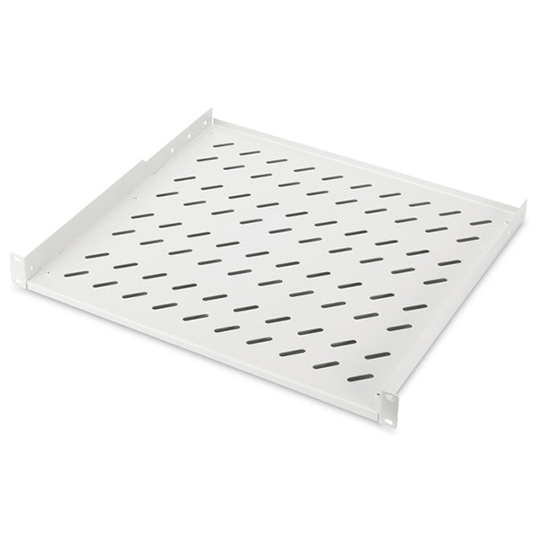 DIGITUS SHELF 19 FRONT FIX 1U 483MM (UP TO 15KG) GRAY