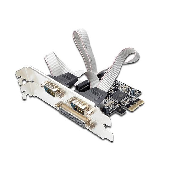 DIGITUS PLACA PCI EXPRESS LOW PROFILE 1P PARALELA + 2P SERIE