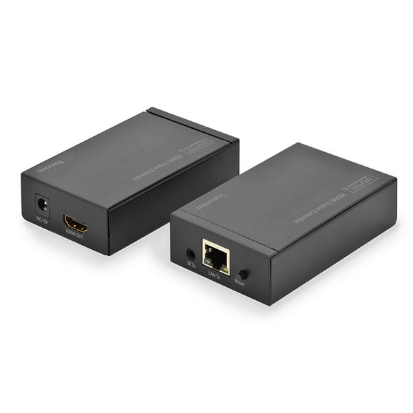 EXTENSOR DIGITUS VIDEO HDMI IP CON CONTROL IR 1080P (120 MT)