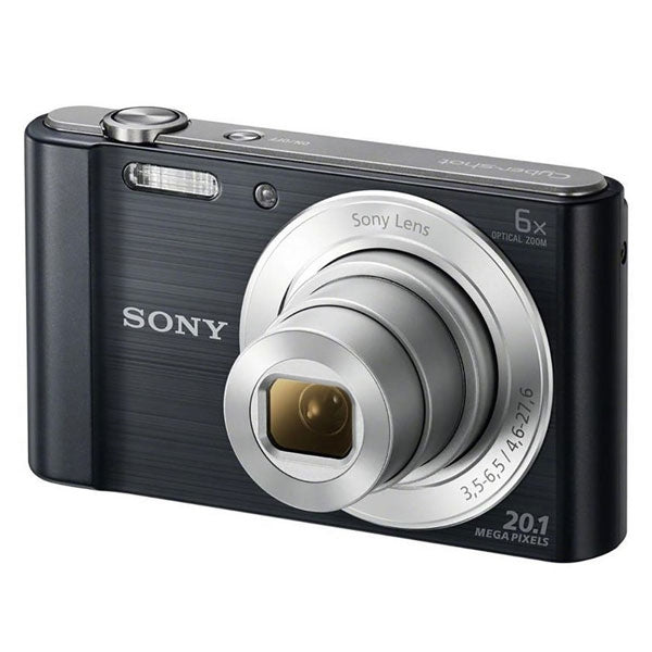 SONY CYBER-SHOT DSC-W810 PRETA 20.1 MP ZOOM OPTICO 6X