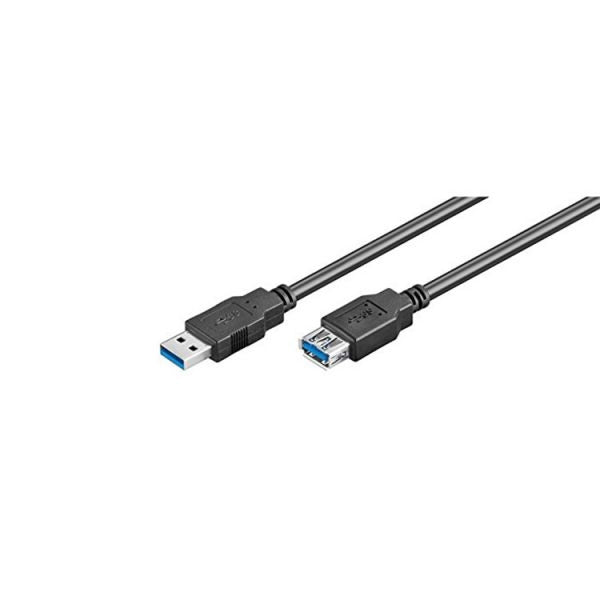 CABLE EWENT USB 3.0 A/M > A/F 1 MT