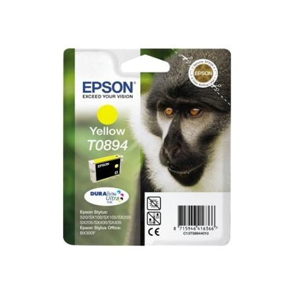 EPSON YELLOW CARTRIDGE STY S20/X205/405 WITH RADIO FREQ