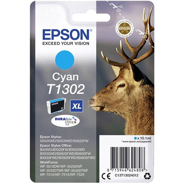 EPSON TINTEIRO AZUL XL SX525/620/B42/935/WF-7